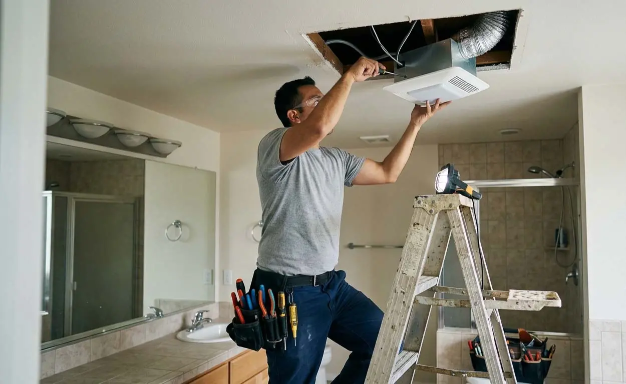 Bathroom Exhaust Fan Installation in Chicago, IL