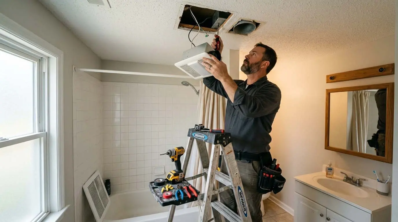 Bathroom Exhaust Fan Installation in Chicago, IL