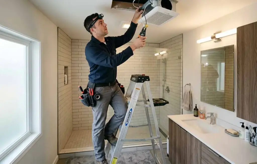 Bathroom Exhaust Fan Installation in Kenwood, Chicago, IL