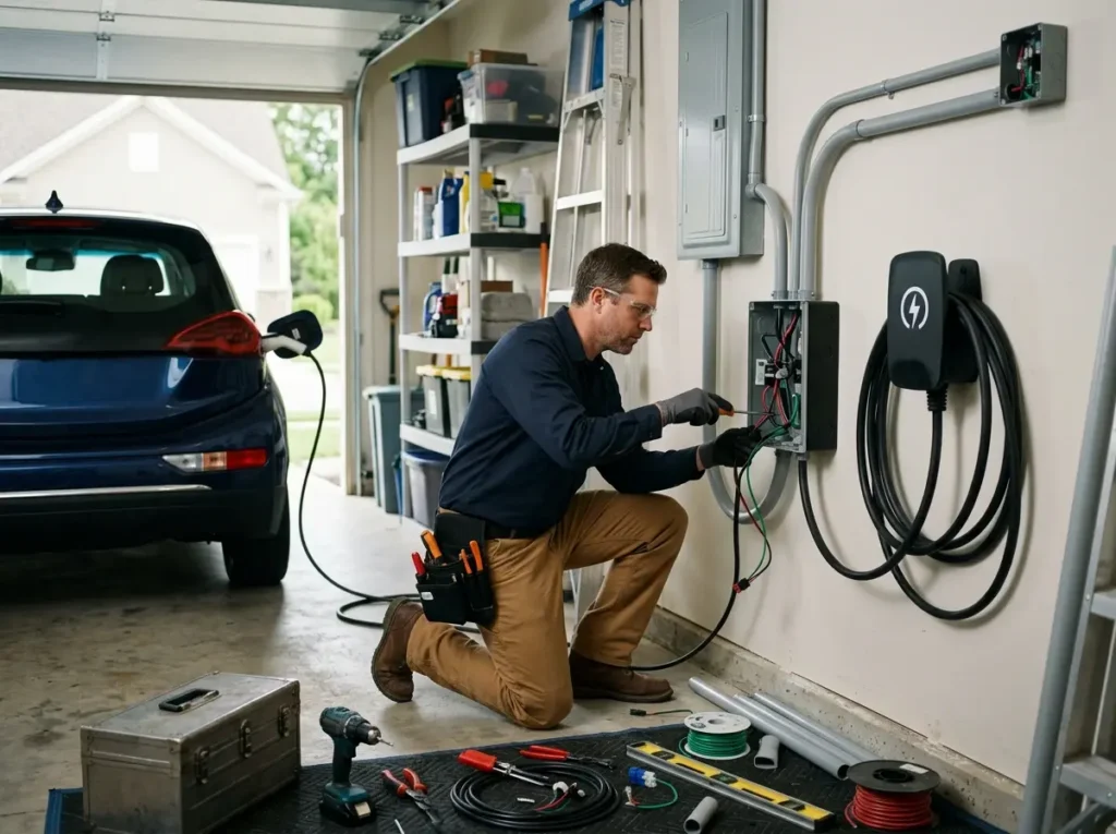 EV Charger Installation in Kenwood, Chicago, IL