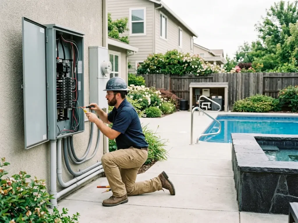 Pool & Hot Tub Electrical Wiring in Kenwood, Chicago, IL